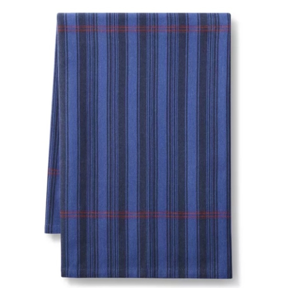 (217) Levi’s Blue and Red Striped Flour Sack Towel